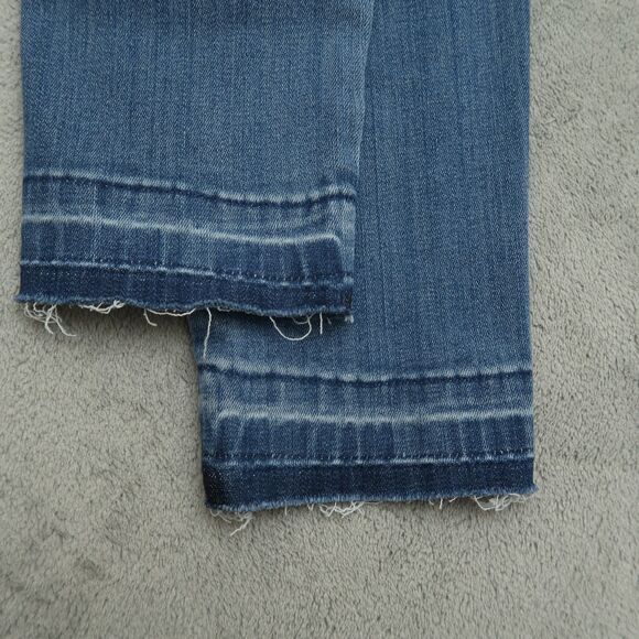 Judy Blue Pull On Jeans Junior's Size 5/27 Blue High-Rise Skinny Fit 28" Inseam - Picture 14 of 16